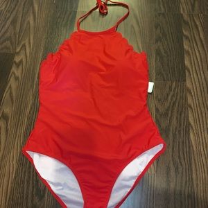Summer Sale🌊 3 for 25$ Red one piece swimwear